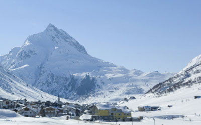 winter skiing in galtuer tyrol austria